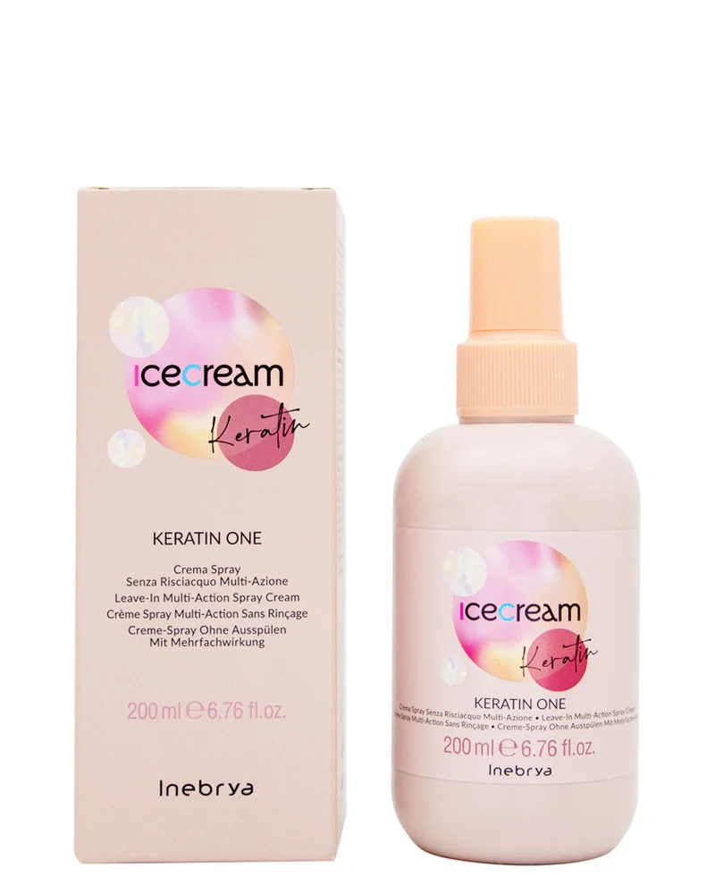 Inebrya Ice Cream Keratin One Crema spray senza risciacquo