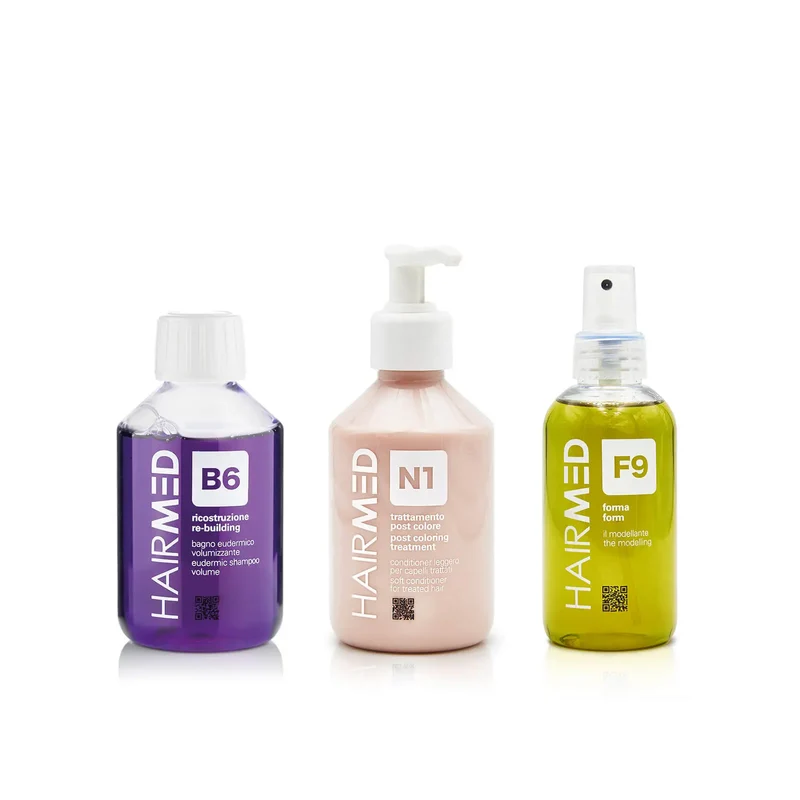 Trattamento capelli lisci corti volume libero