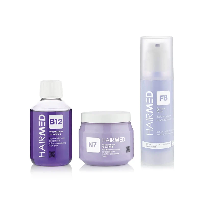 Trattamento capelli lisci corti effetto ultra piatto