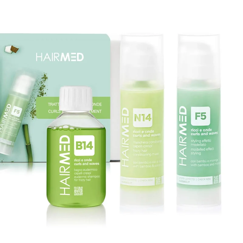 Trattamento capelli ricci e onde definite