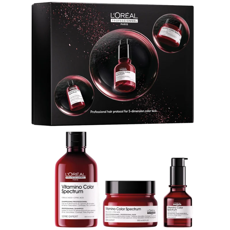 Cofanetto Regalo 2026 Vitamino Color Spectrum Trio L'Oréal Professionnel