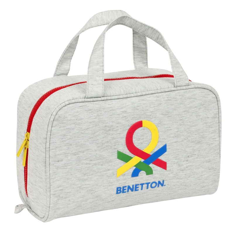 Kouluvessalaukku Benetton Pop Harmaa 31 x 14 x 19 cm