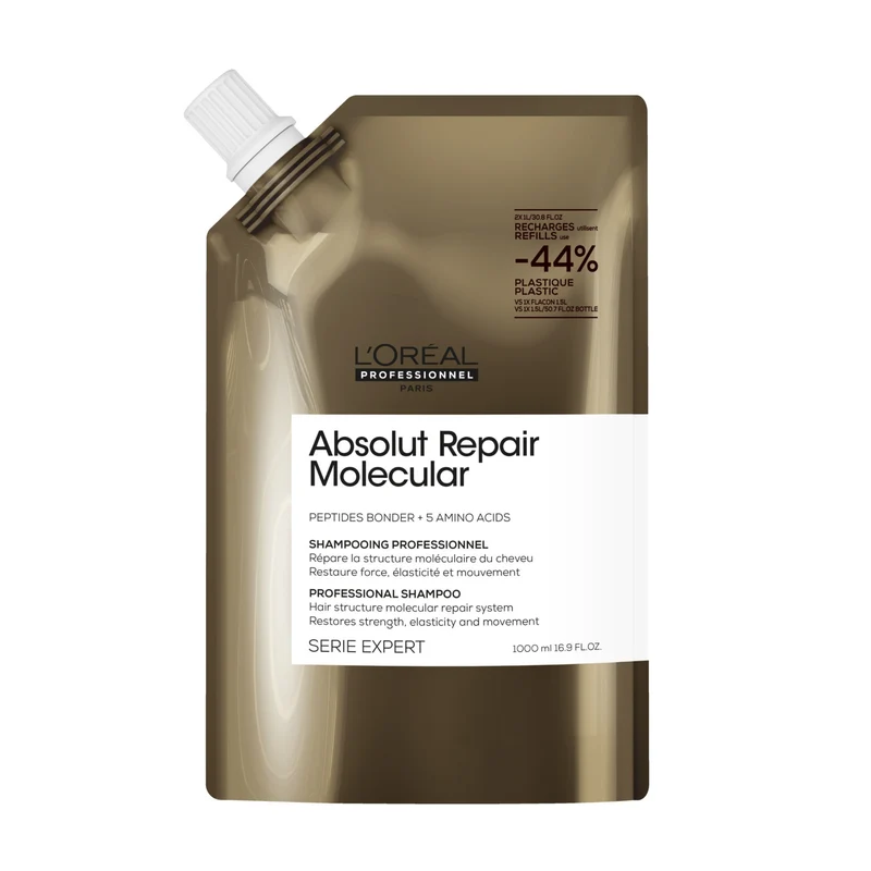 L'oreal Absolut Repair Molecular Shampoo Refill 1000ml