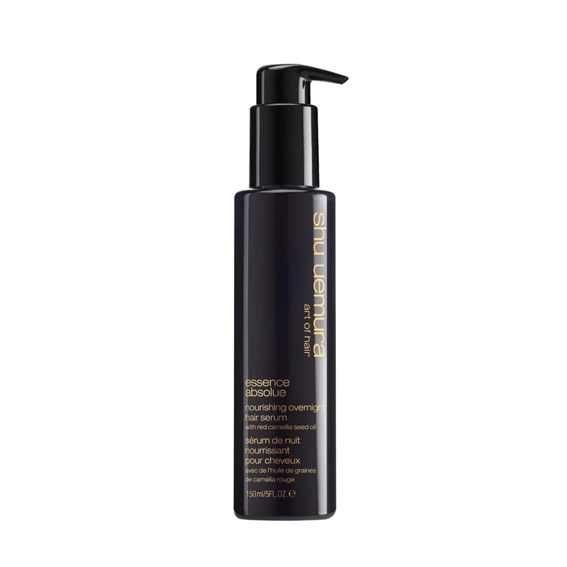 Shu Uemura Essence Absolue Overnight Serum 150ml per Capelli Secchi, Crespi e Spenti