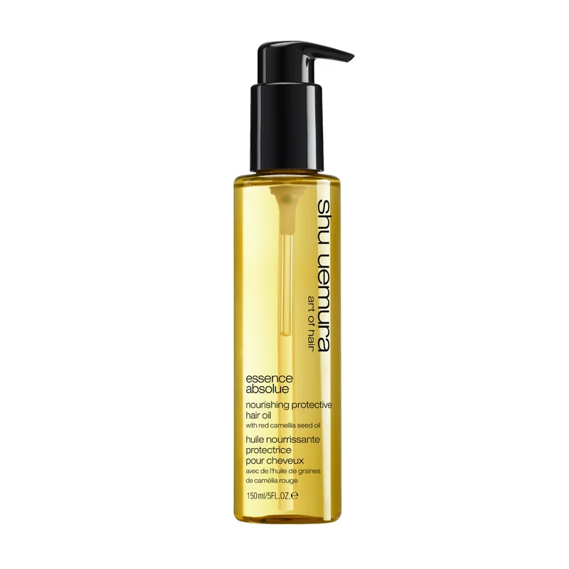 Shu Uemura Essence Absolue Nourishing Protective Hair Oil 150ml per Capelli Danneggiati, Secchi e Crespi