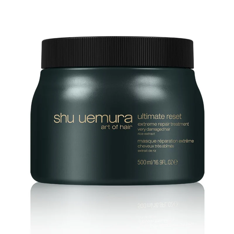Shu Uemura Ultimate Reset Maschera 500ml per Capelli Molto Danneggiati e Trattati
