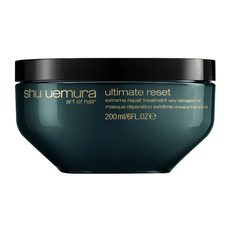 Shu Uemura Ultimate Reset Maschera 200ml per Capelli Molto Danneggiati e Sfibrati
