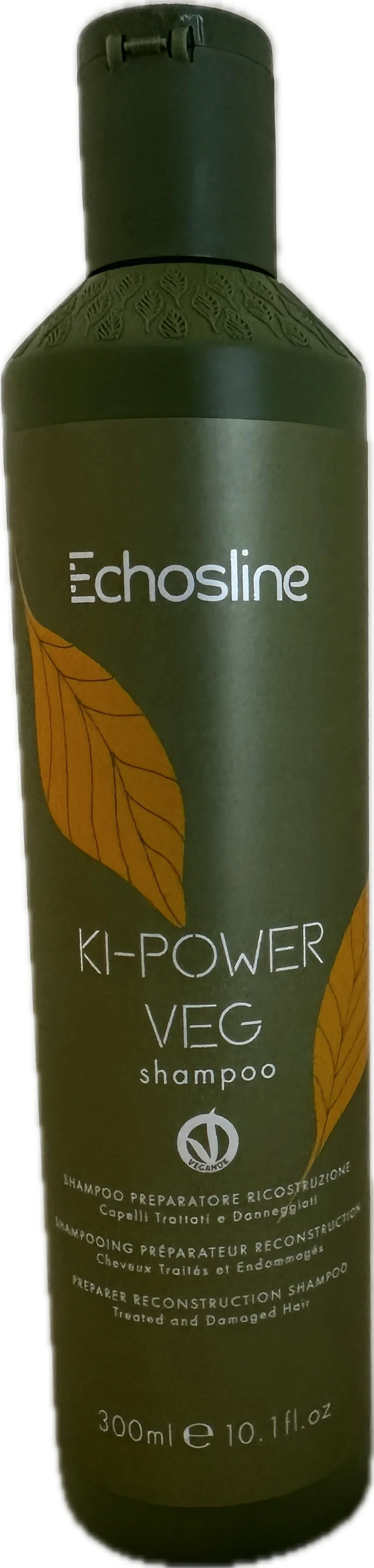 Echos Line Ki Power Veg Shampoo preparatore ricostruzione molecolare 300 ml