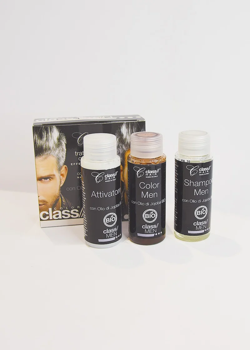 CLASS HAIR MEN KIT ATTIVATORE/COLORE/SHAMPOO