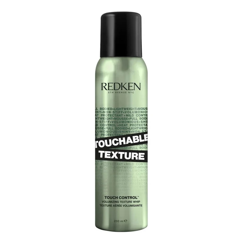 Redken Touchable Texture 200 ML – Mousse Volumizzante e Corporizzante Professionale