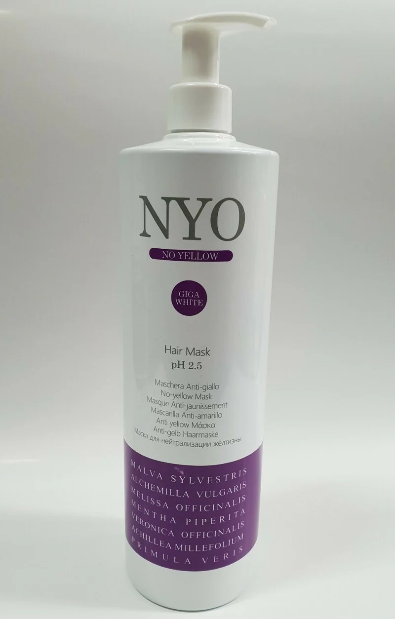 NYO HAIR Mask antigiallo 1000ml