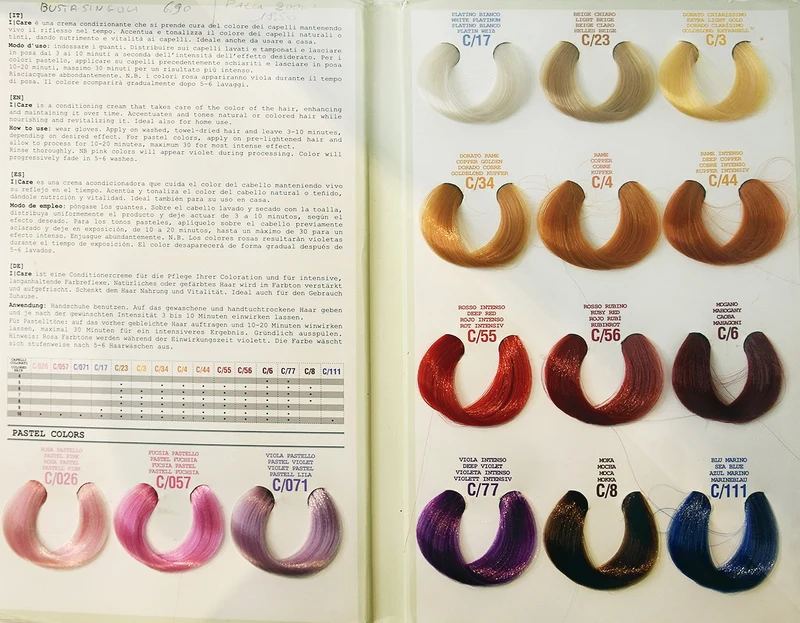 ELGON I-CARE mask colorate 200ml