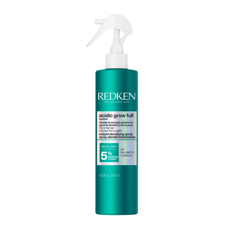 Redken Acidic Grow Full System Spray Treatment 190 ML – Spray Volumizzante con Protezione Termica