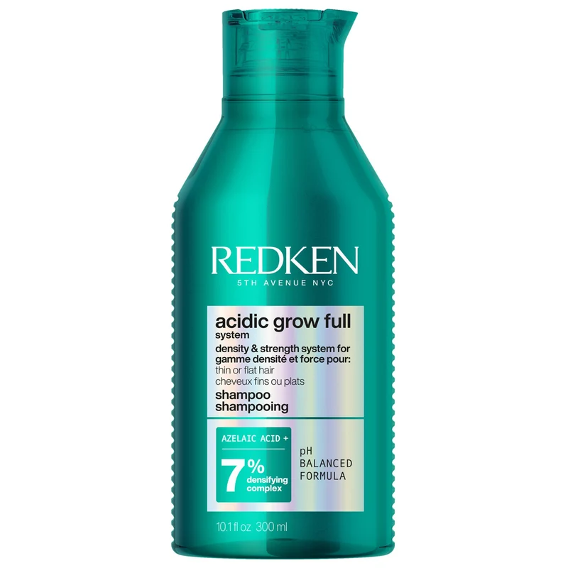 Redken Acidic Grow Full System Shampoo 300 ML – Shampoo Volumizzante e Riequilibrante per Cuoio Capelluto