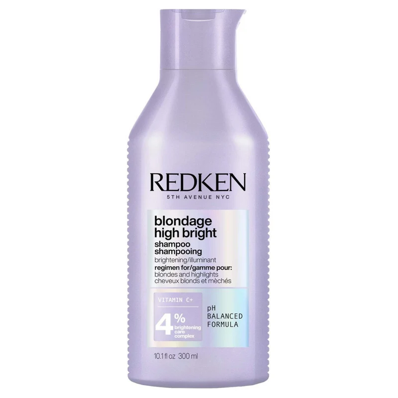 Redken Blondage High Bright Shampoo 300 ML – Shampoo Illuminante per Capelli Biondi