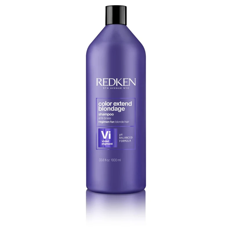 Redken Color Extend Blondage Shampoo 1000 ML – Shampoo Professionale Anti Giallo per Capelli Biondi