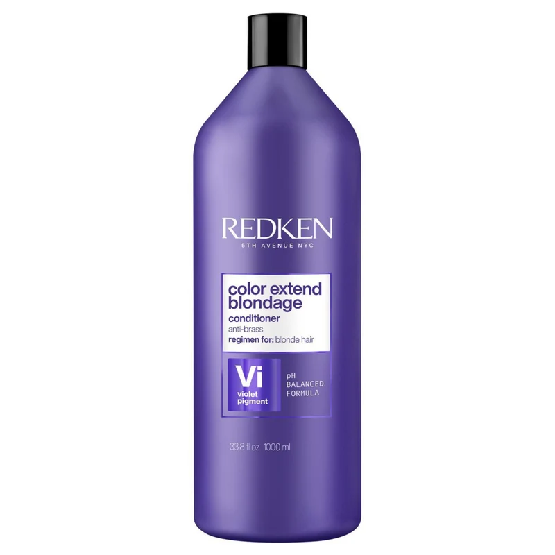Redken Color Extend Blondage Conditioner 1000 ML – Balsamo Professionale Anti Giallo per Capelli Biondi
