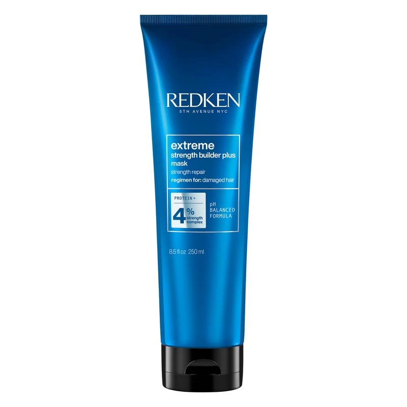 Redken Extreme Strength Builder Plus 250 ML – Maschera Fortificante per Capelli Molto Danneggiati