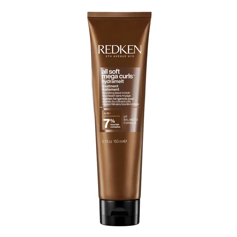 Redken All Soft Mega Curls Hydramelt Leave-In 150 ML – Trattamento Leave-In per Capelli Ricci