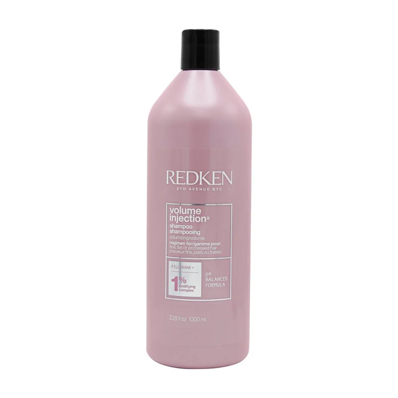 Redken Volume Injection Shampoo 1000 ML – Shampoo Professionale Volumizzante per Capelli Fini
