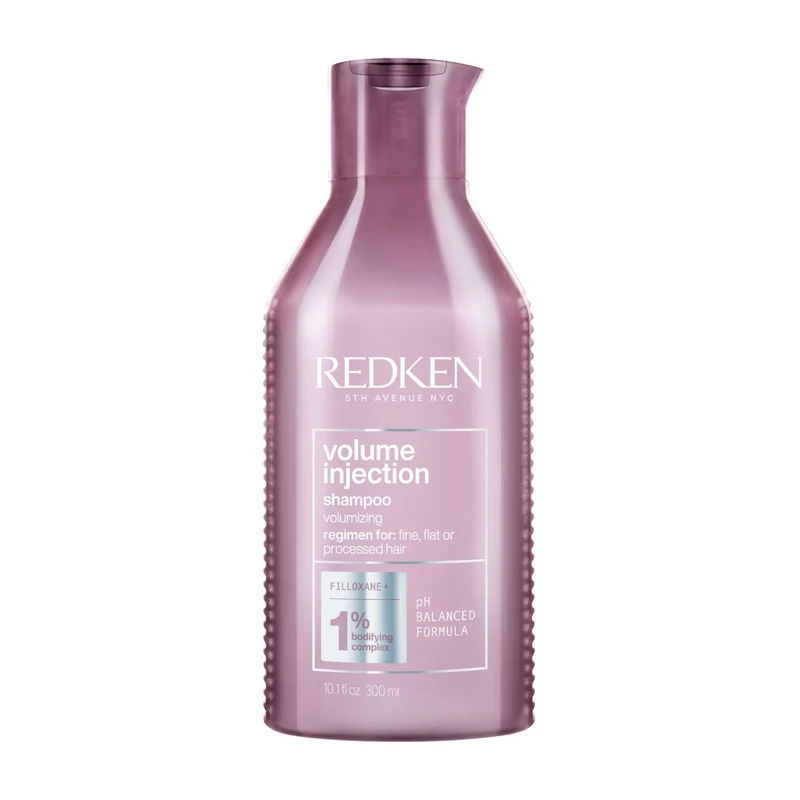 Redken Volume Injection Shampoo 300 ML – Shampoo Volumizzante per Capelli Fini