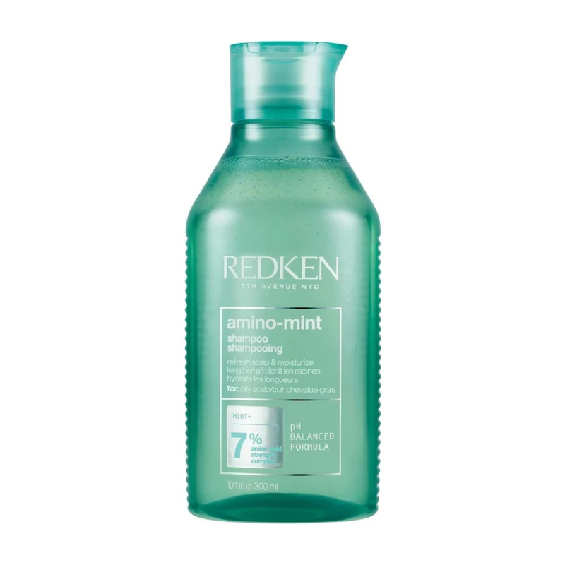 Redken Amino Mint Shampoo 300 ML – Shampoo Purificante per Cute Sensibili