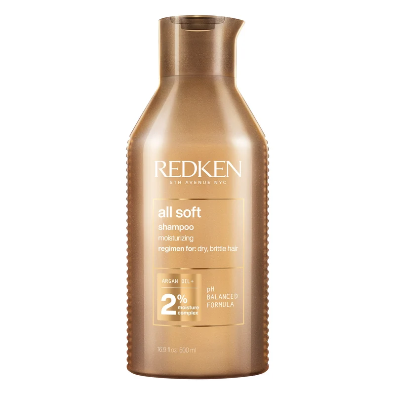 Redken All Soft Shampoo 500 ML – Shampoo per Capelli Secchi