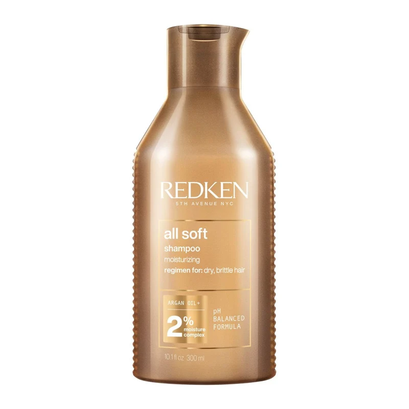 Redken All Soft Shampoo 300 ML – Shampoo per Capelli Secchi