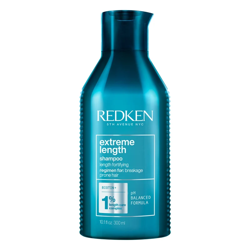 Redken Extreme Length Shampoo 300ml – Shampoo Rinforzante Capelli Lunghi Fragili e Che Si Spezzano