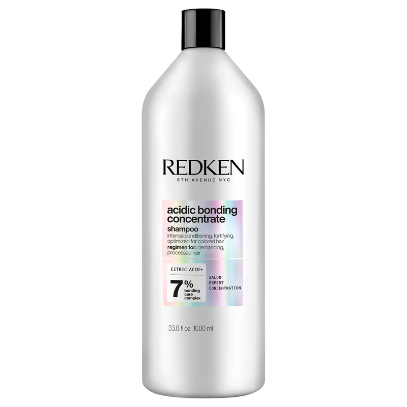 Redken Acidic Bonding Concentrate Shampoo 1000ml – Shampoo Rinforzante per Capelli Danneggiati e Trattati