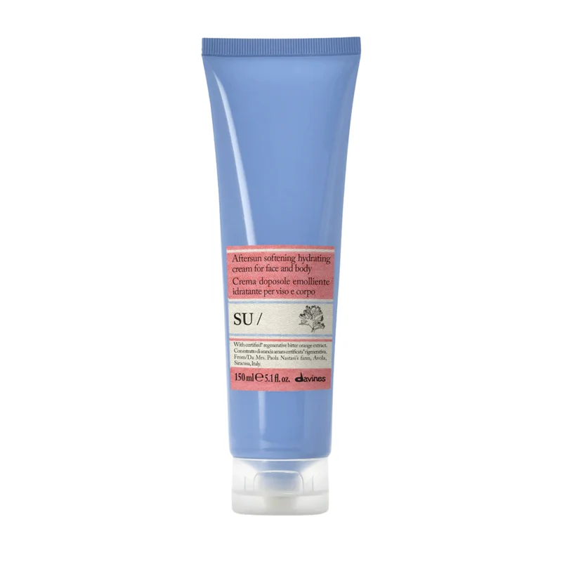 Davines SU Aftersun Cream 150ml – Crema Doposole Idratante Viso e Corpo