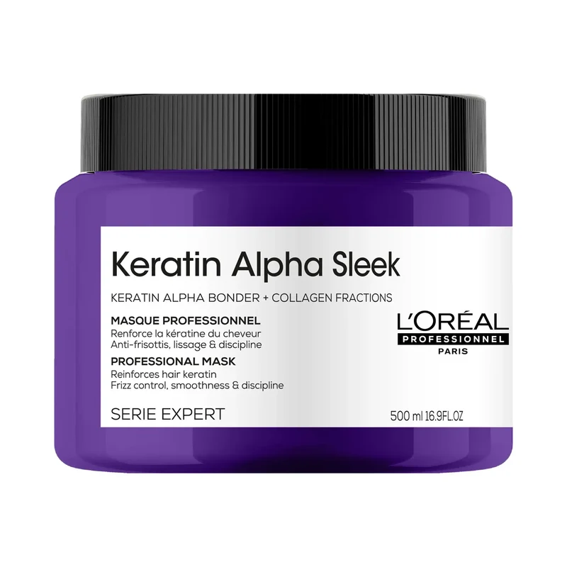 L'Oréal Professionnel Keratin Alpha Sleek Maschera 500ml