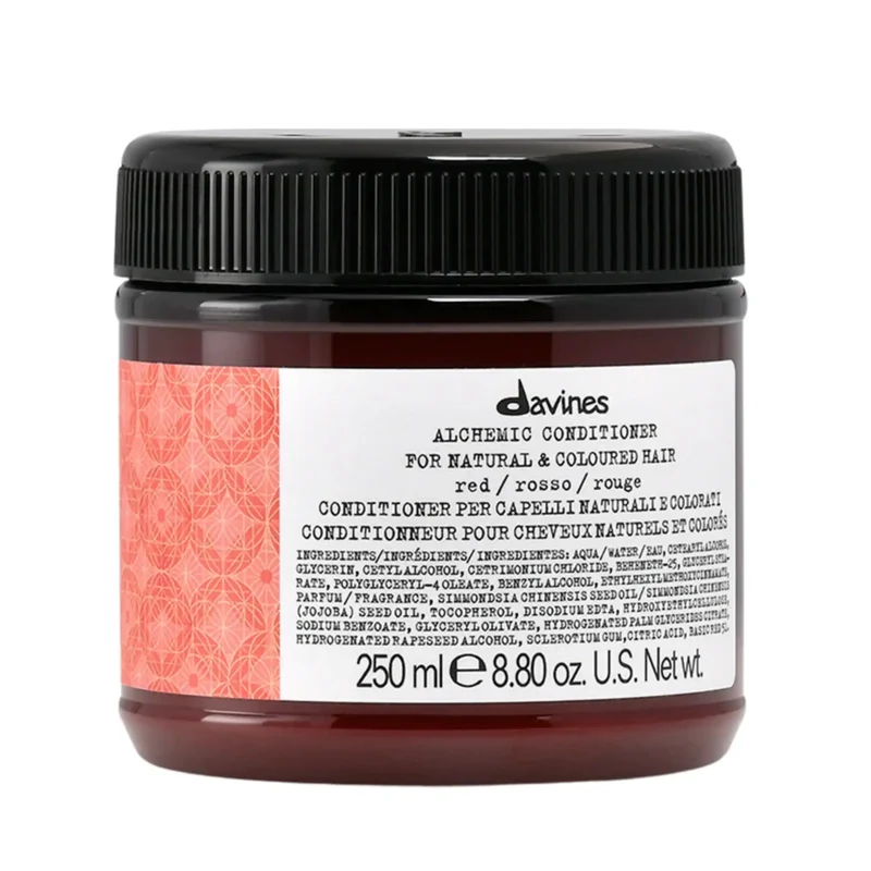 Davines Alchemic Conditioner Rosso 250ml – Balsamo Riflessante per Capelli Rossi e Mogano