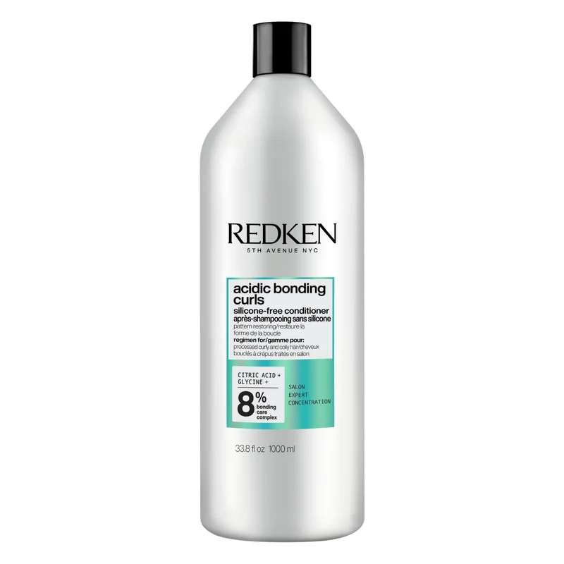 Redken Acidic Bonding Curls Conditioner 1000ml – Balsamo Fortificante per Capelli Ricci Danneggiati