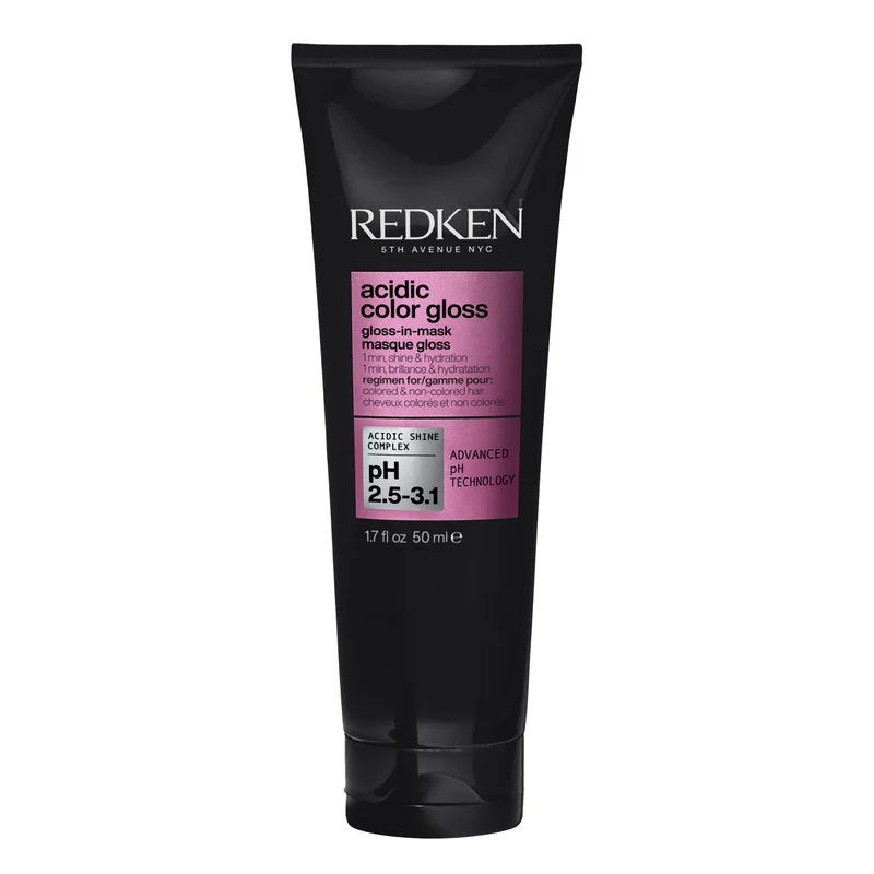 Redken Acidic Color Gloss Gloss-In Mask 50ml – Maschera Gloss Idratante Express