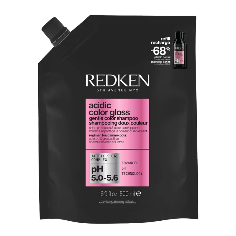 Redken Acidic Color Gloss Shampoo Ricarica 500ml – Refill Shampoo Capelli Colorati
