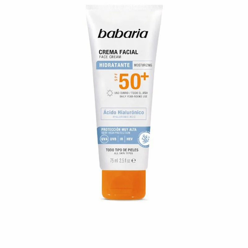 Rusketuksen tehostaja Babaria SOLAR Spf 50+ 75 ml