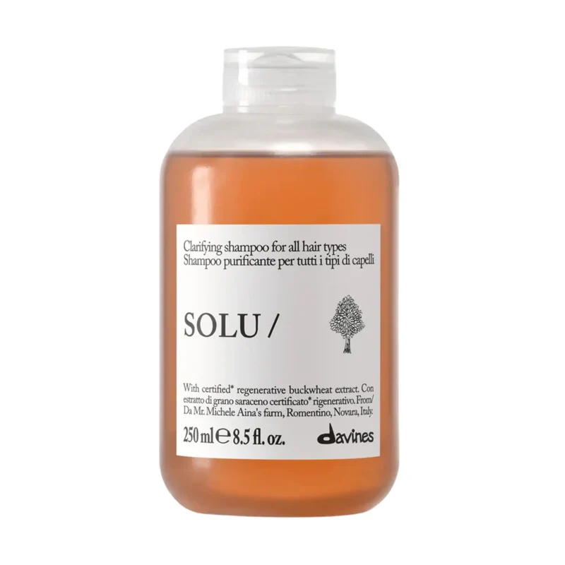 Davines SOLU Shampoo 250ml Shampoo Purificante Anti-Inquinamento