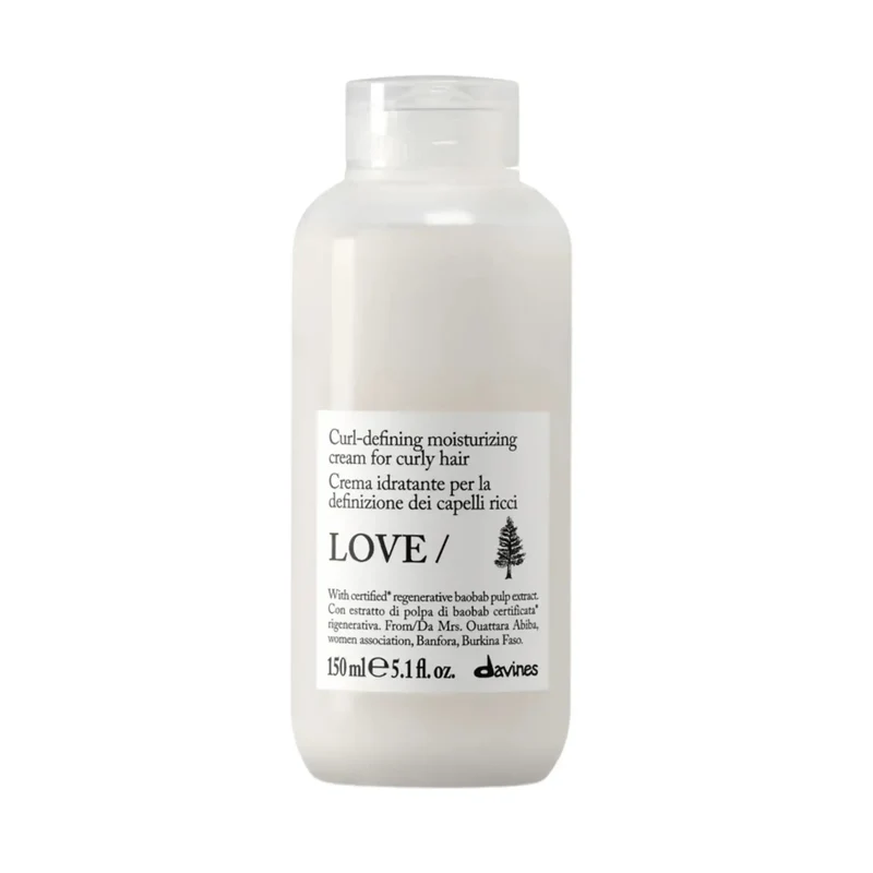 Davines LOVE CURL Cream 150ml - Crema modellante idratante per capelli ricci e mossi