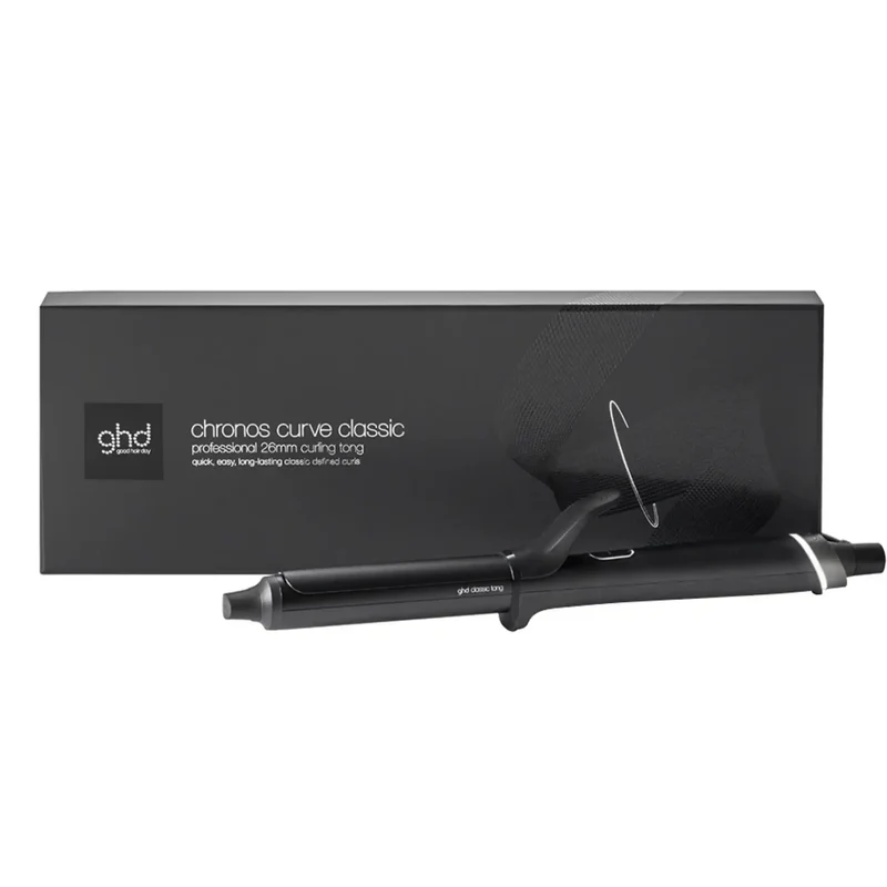 GHD Chronos Curve Classic Tong 26mm Ferro Professionale Ricci Definiti