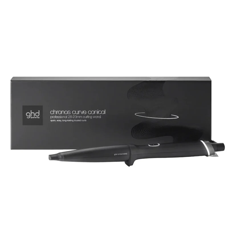 GHD Chronos Curve Conical Wand 28-23mm Ferro Professionale Beach Waves