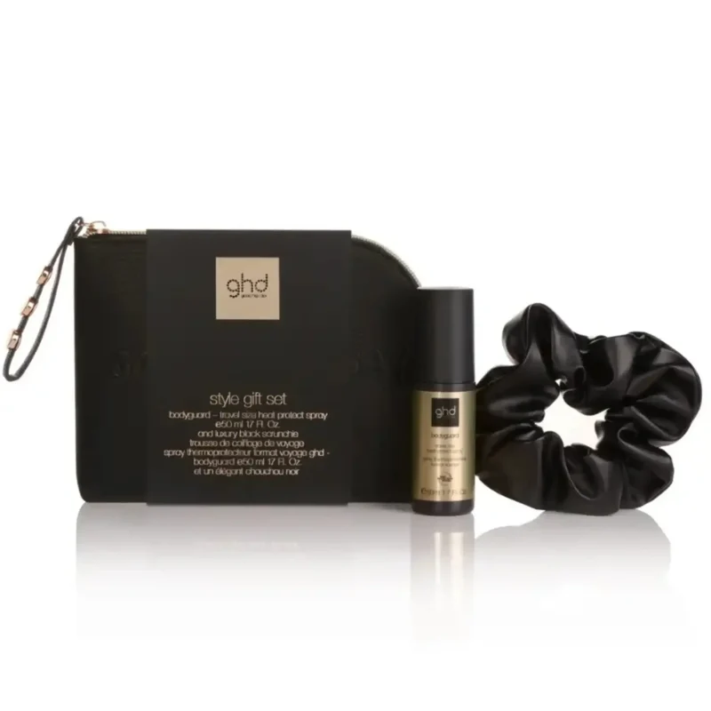 GHD Style Gift Set – Bodyguard 50 ml + Scrunchie Nero | Kit Styling Capelli
