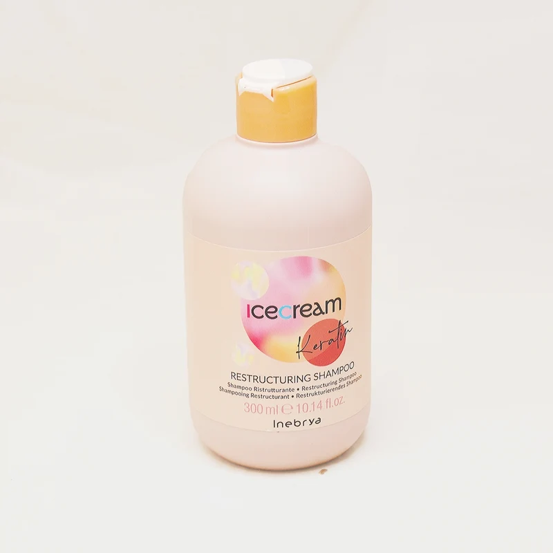 INEBRYA KERATIN ICE CREAM SHAMPOO 300ml