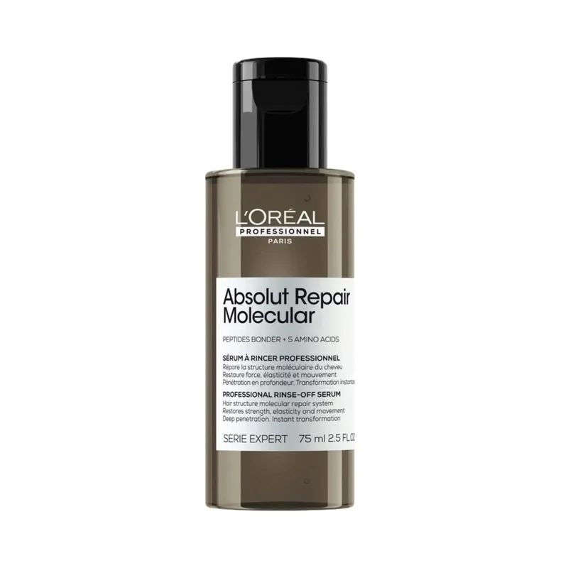 L'Oréal Professionnel Absolut Repair Molecular Rinse-Off 75 ml – Trattamento Riparatore Molecolare Capelli Danneggiati