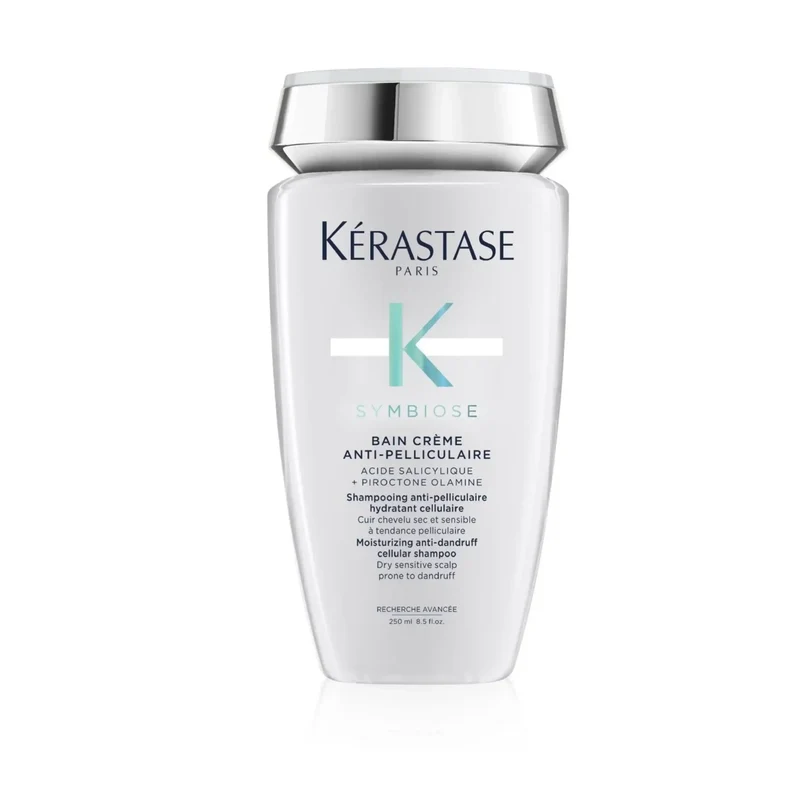 Kérastase Symbiose Bain Crème Anti-Pelliculaire 250 ml – Shampoo Idratante Antiforfora per Cute Sensibile