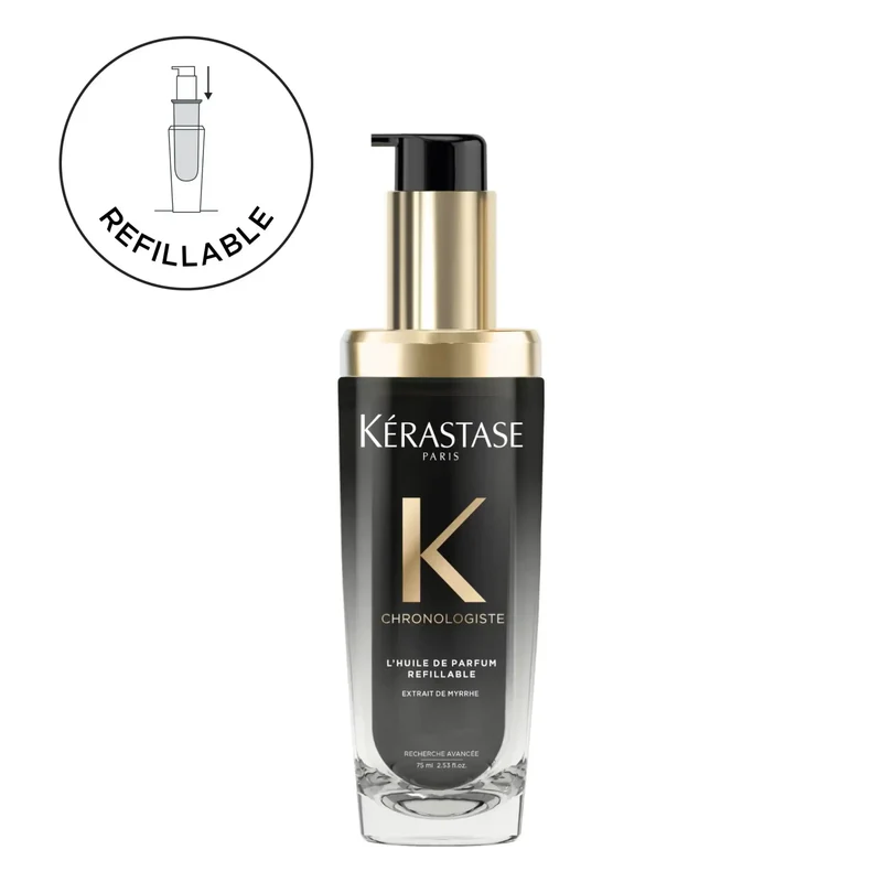 Kérastase Chronologiste L'Huile De Parfum Ricaricabile 75 ml – Olio Profumato Rivitalizzante per Capelli