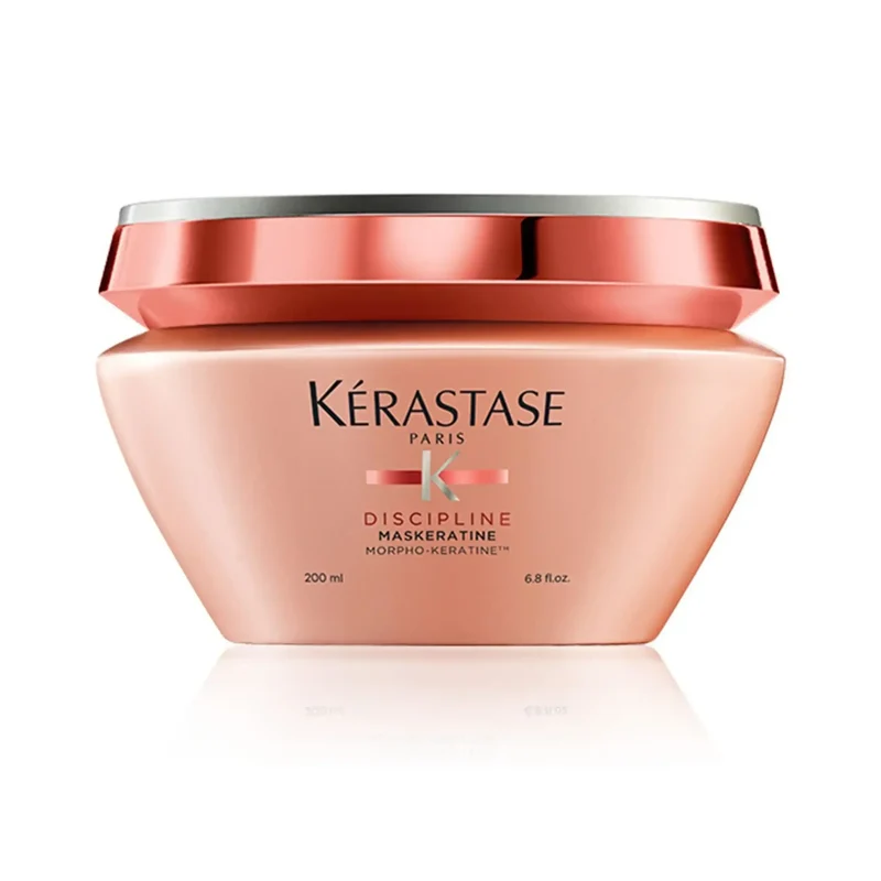 Kérastase Discipline Maskératine 200ml maschera anti-crespo per capelli spessi, indisciplinati e difficili da gestire