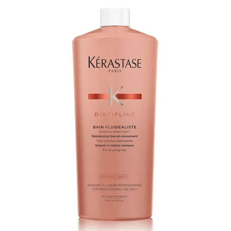 Kérastase Discipline Bain Fluidealiste 1000ml shampoo disciplinante per capelli crespi, ribelli e difficili da gestire