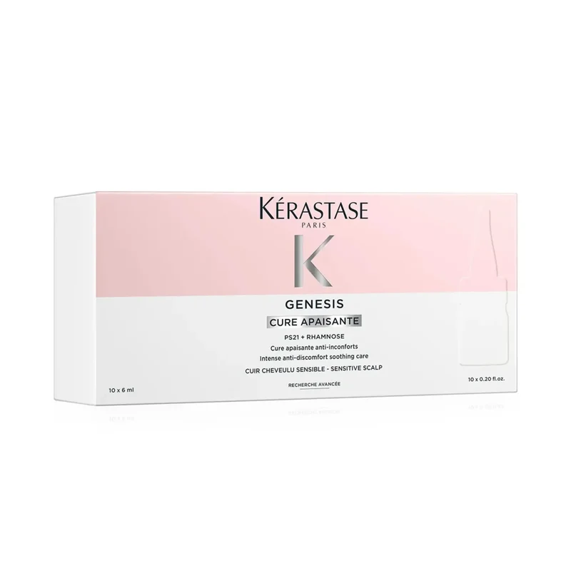 Kérastase Spécifique Genesis Cure Apaisante (10x6 ml) – Trattamento Anticaduta Lenitivo in Fiale