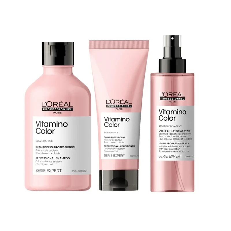L'Oreal Vitamino Color Rotuine per Capelli Colorati in 3 Step